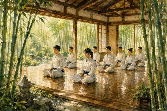 bamboo-karate-meditation
